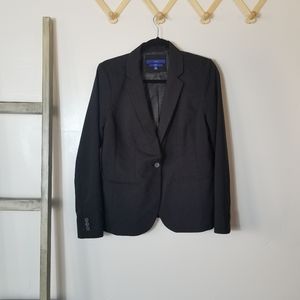 APT 9 BLACK BLAZER WITH SHOULDER PADS SIZE 10